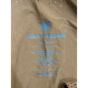 Mack Weldon‎ Men's Gray Athletic Shorts Perforated Pockets Size Medium